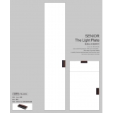 蜡象板材颜色-PET欧松板高光8001